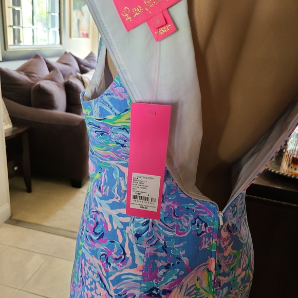 Lilly Pulitzer Pearl Stretch Shift Dress - Picture 5 of 6